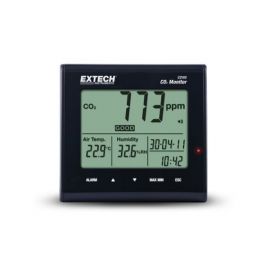 Extech EX-CO100 เครื่องวัดก๊าซคาร์บอนไดออกไซด์ (CO2) │ อุณหภูมิ ความชื้น