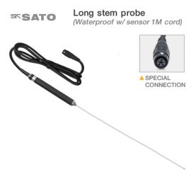 SK Sato SWPII-05M โพรบวัดอุณหภูมิปลายมนยาว 400mm. (Round end-Waterproof) | Cable 1m