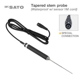 SK Sato SWPII-06M โพรบวัดอุณหภูมิปลายแหลม Tapered stem (Pointed end-Waterproof) | Cable 1m