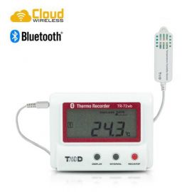 T&D TR-72wb-S เครื่องบันทึกอุณหภูมิและความชื้น (Cloud Network) | Wifi & Bluetooth