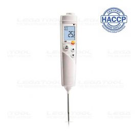 Testo 106 เครื่องวัดอุณหภูมิดิจิตอล HACCP (IP67) | Max.275°C