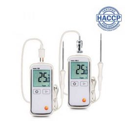Testo 108 Series เครื่องวัดอุณหภูมิอาหาร HACCP (IP67)