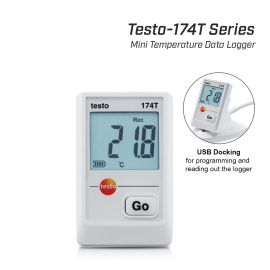 Testo-174T Series เครื่องบันทึกอุณหภูมิ 16,000 ข้อมูล