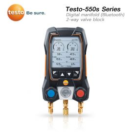 Testo 550s Series เกจวัดน้ำยาแอร์ Smart digital สำหรับงาน HVAC | Bluetooth