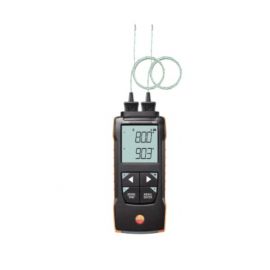 Testo 922 เครื่องวัดอุณหภูมิแบบ 2 ช่อง รองรับ Type K พร้อมคำนวณค่าต่างอุณหภูมิ