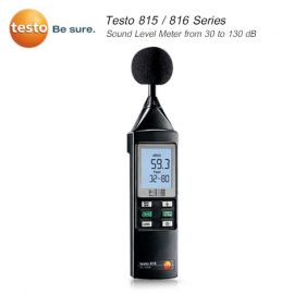 Testo 810 Series เครื่องวัดระดับเสียง (Class 2) (Sound Level meter)