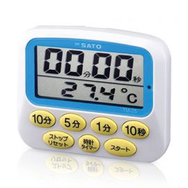 SK Sato TM-25 Timer with Digital Thermometer