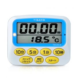 SK Sato TM-25LS นาฬิกาจับเวลาพร้อมแสดงอุณหภูมิ