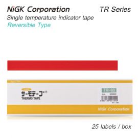 NiGK TR Series แถบวัดอุณหภูมิแบบ Reversible single temp. | 40 to 70°C | 25pcs/ 1pack