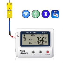 T&D TR75A2 เครื่องบันทึกอุณหภูมิ 2 Ch (Temperature Data Logger) | Cloud Network