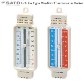 SK Sato U-Tube Type Min-Max Thermometer Series