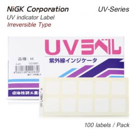 NiGK UV Series แถบแสดงความเข้มข้นแสง UV indicator label | 100pcs/ 1pack