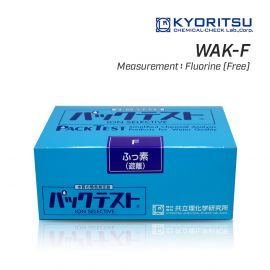 Kyoritsu Packtest WAK-F ชุดทดสอบคุณภาพน้ำค่าฟลูออไรด์ (Fluoride)