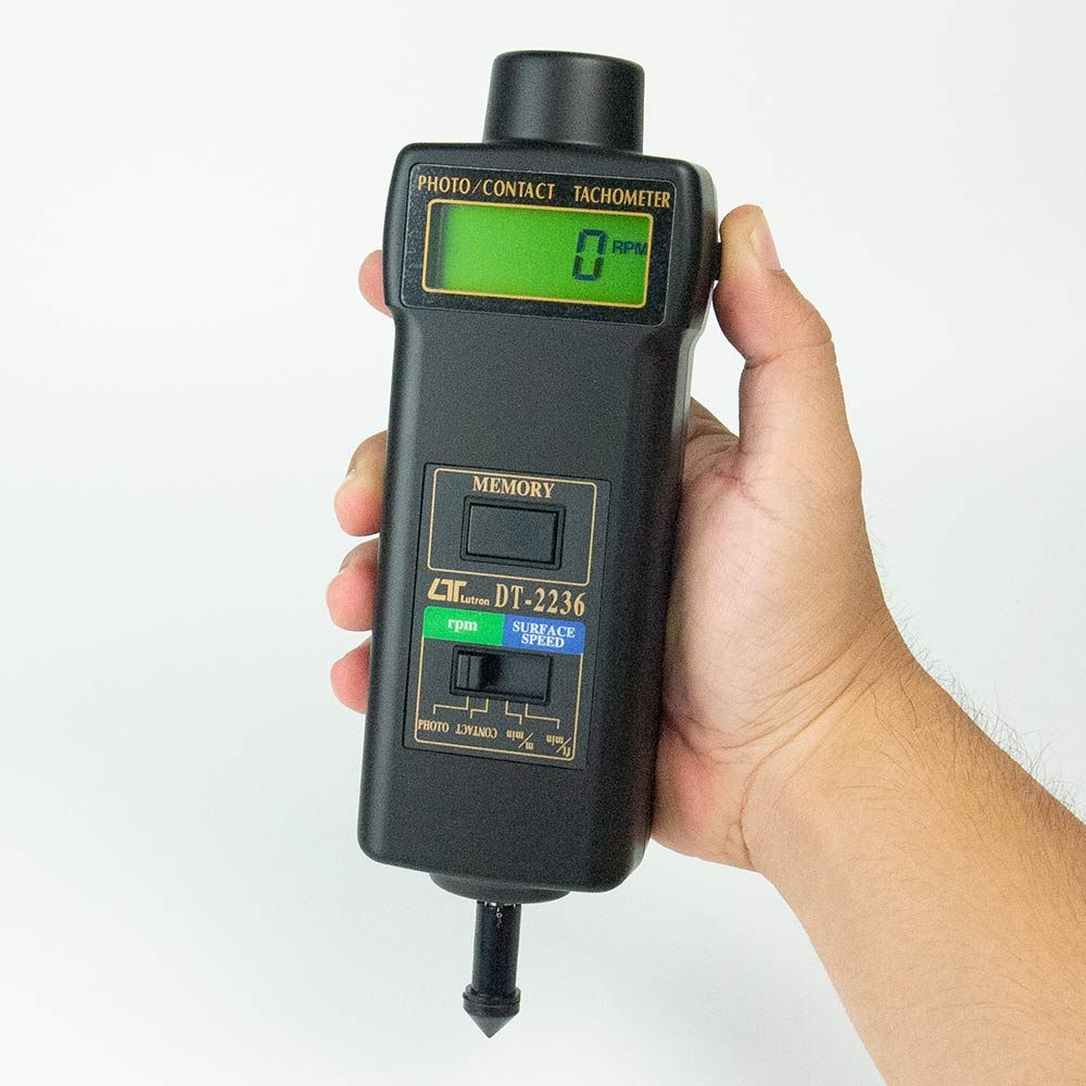 Lutron DT-2236 Photo & Contact Tachometer | Max.99,999 RPM