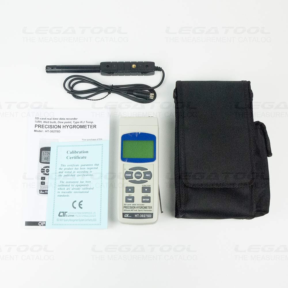Lutron HT-3027SD Precision Humidity Meter - SD Card Data logger