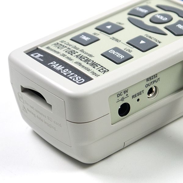 Lutron PAM-9212SD เครื่องวัดความเร็วลม แบบ Pitot Tube