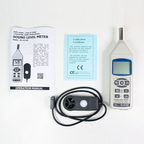 Lutron SL-4112P เครื่องวัดเสียง (Sound Level meter)