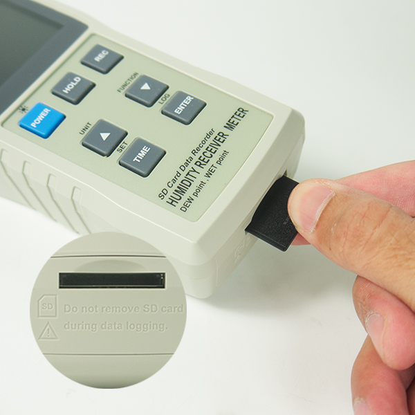 HR-3023SD ช่องสำหรับเสียบ SD Card ที่สามารถเพิ่มหน่วยความจำได้สูงสุด 32GB HR-3023SD ช่องสำหรับเสียบ SD Card เพิ่มหน่วยความจำได้สูงสุด 32GB