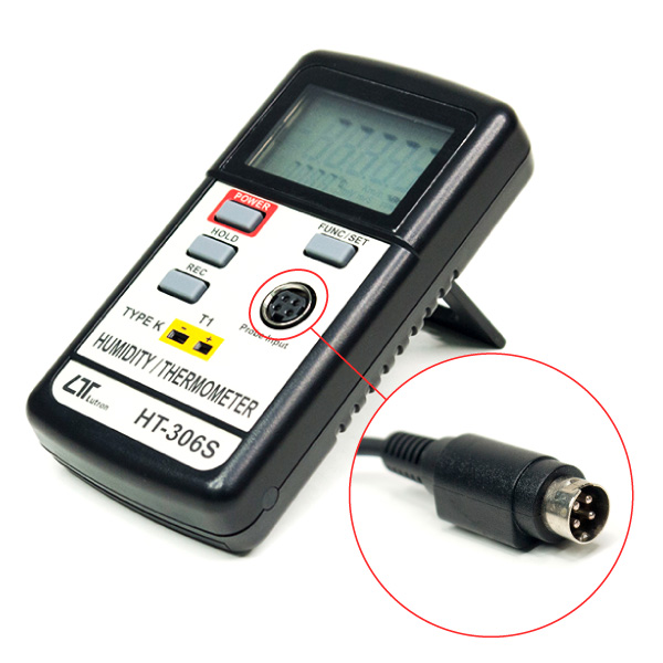 HT-306S ช่องสำหรับเสียบ Connector เพื่อใช้งานร่วมกับโพรบ HT-306S ช่องสำหรับเสียบ Connector เพื่อใช้งานร่วมกับโพรบ