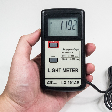 LX-101AS ตัวอย่างการแสดงผลค่าการวัดบนหน้าจอ LCD LX-101AS ตัวอย่างการแสดงผลค่าการวัดบนหน้าจอ LCD