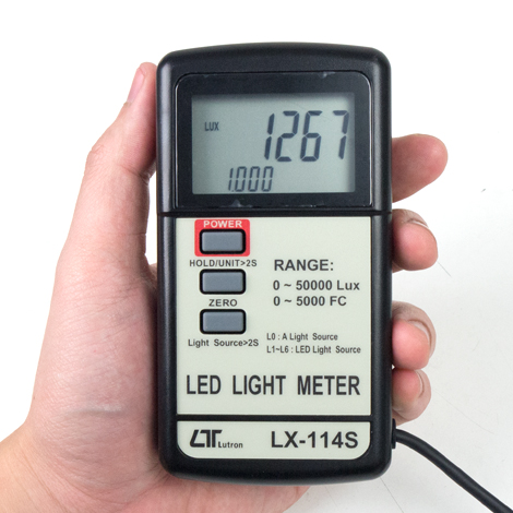 LX-114S ขนาดของตัวเครื่องและตัวอย่างการแสดงผลค่าการวัด LX-114S ขนาดของตัวเครื่องและตัวอย่างการแสดงผลค่าการวัด