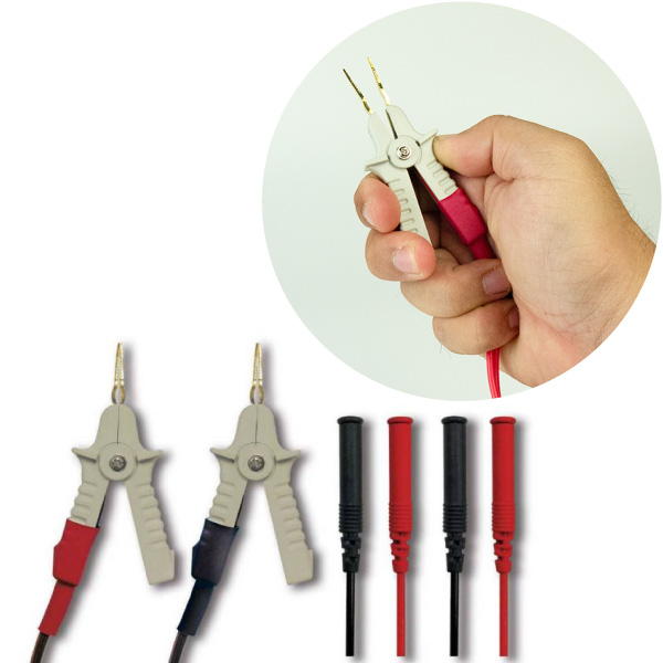 MO-2001 ภาพแสดง 4 wire with 2 Kelvin clips (KV-05) MO-2001 ภาพแสดง 4 wire with 2 Kelvin clips (KV-05)