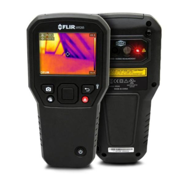 FLIR MR265 รูปภาพด้านหน้าและด้านหลังของตัวเครื่อง FLIR MR265 รูปภาพด้านหน้าและด้านหลังของตัวเครื่อง