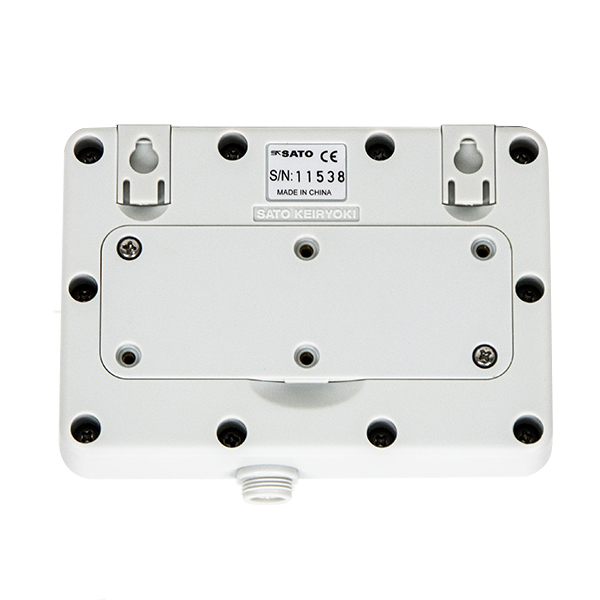 SK-100WP ด้านหลังตัวเครื่อง มีรูสำหรับแขวนติดกับผนัง SK-100WP ด้านหลังตัวเครื่อง มีรูสำหรับแขวนติดกับผนัง