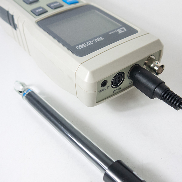 WAC-2019SD การเชื่อมต่อ Connector เข้ากับโพรบวัดค่าการนำไฟฟ้า WAC-2019SD การเชื่อมต่อ Connector เข้ากับโพรบวัดค่าการนำไฟฟ้า