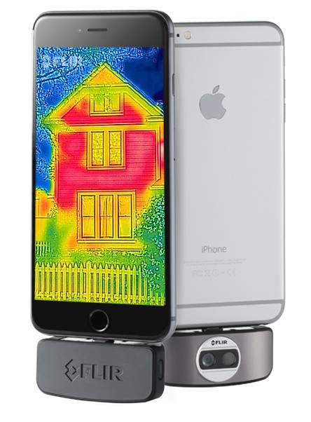กล้องถ่ายภาพความร้อน FLIR-One-iOS เปลี่ยน iPhone ของคุณให้เป็นกล้องถ่ายภาพความร้อน