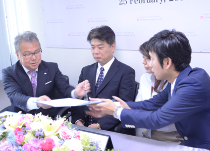 Joint Venture Agreement Signing Ceremony Joint Venture Agreement Signing Ceremony