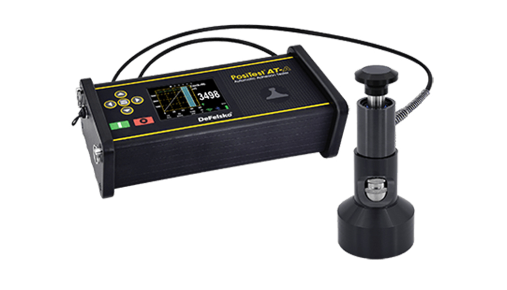 DeFelsko PT-ATA50C เครื่องทดสอบแรงยึดเกาะพื้นผิวแบบอัตโนมัติ | 50 mm C1533 Kit (ASTM C1583) DeFelsko PT-ATA50C เครื่องทดสอบแรงยึดเกาะพื้นผิวแบบอัตโนมัติ | 50 mm C1533 Kit (ASTM C1583)