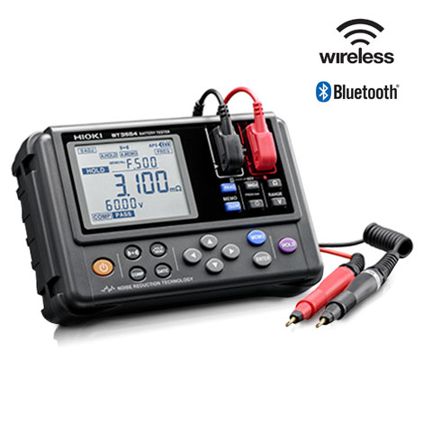 Hioki-BT3554-01 เครื่องทดสอบแบตเตอรี่แบบพกพา (Bluetooth® wireless technology) Hioki-BT3554-01 เครื่องทดสอบแบตเตอรี่แบบพกพา (Bluetooth® wireless technology)