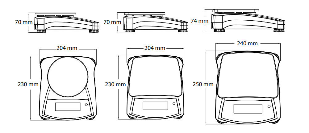 Ohaus NV222 เครื่องชั่งน้ำหนักดิจิตอล | Max.220G (Multi-Purpose Portable Balances Suitable for Everyday Weighing) Ohaus NV222 เครื่องชั่งน้ำหนักดิจิตอล | Max.220G (Multi-Purpose Portable Balances Suitable for Everyday Weighing)