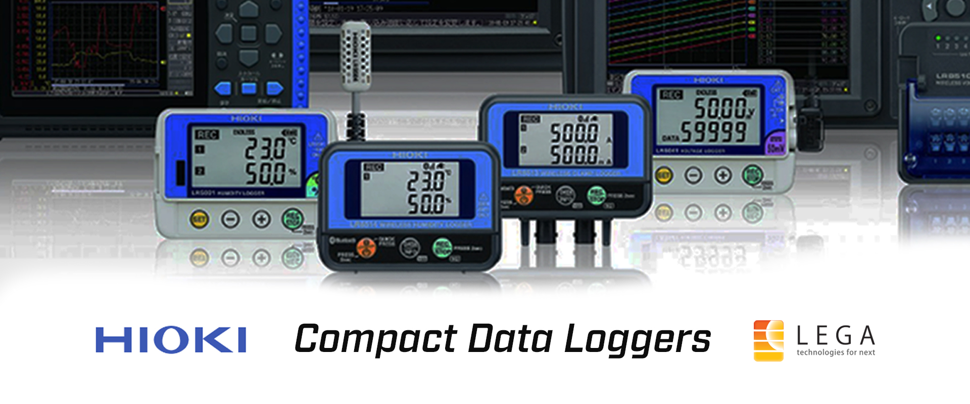 HIOKI Compact Data Loggers, Temperature Data Loggers