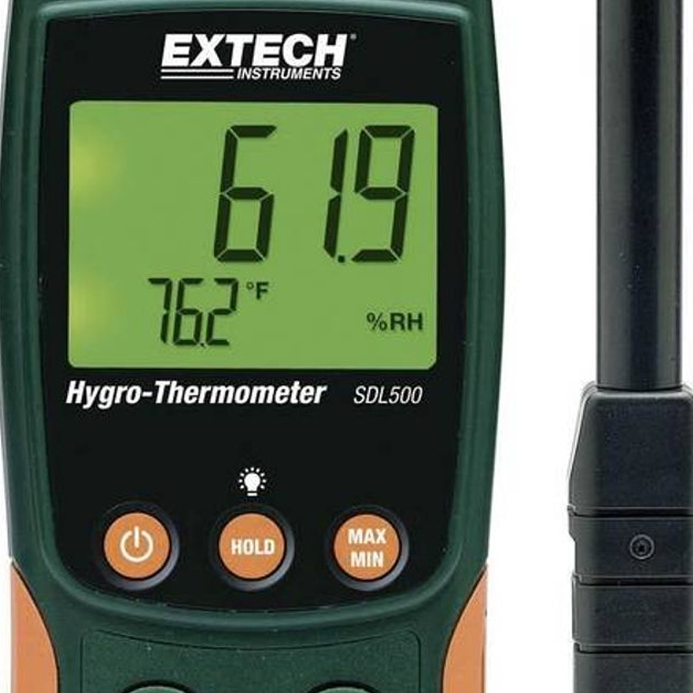 Extech SDL500 เครื่องวัดอุณหภูมิ ความชื้น จุดน้ำค้าง พร้อม Data Logger บันทึก SD Card Extech SDL500 เครื่องวัดอุณหภูมิ ความชื้น จุดน้ำค้าง พร้อม Data Logger บันทึก SD Card
