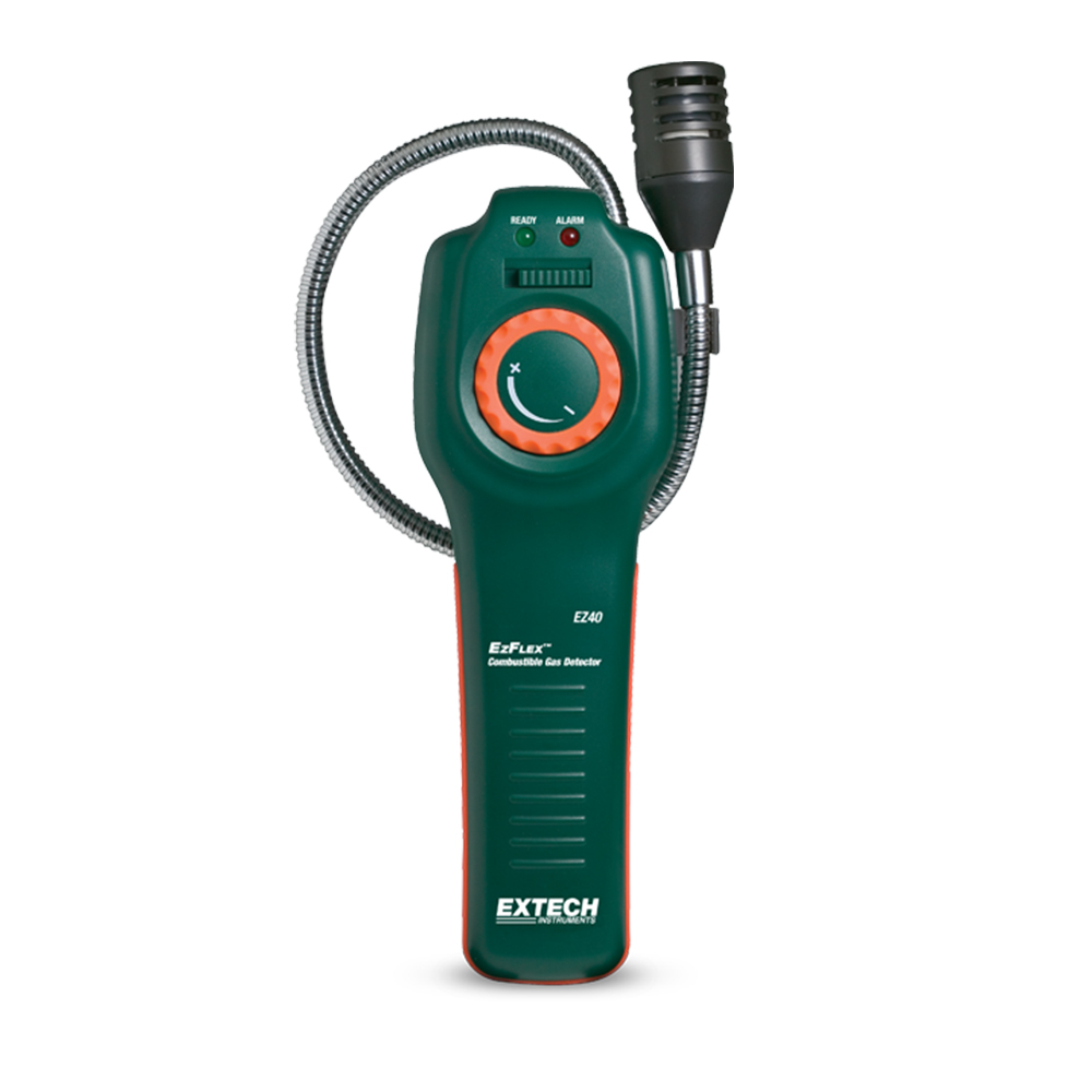 Extech EZ40 เครื่องตรวจจับแก๊สรั่วแบบโพรบอ่อนตัวได้ | Combustible Gas Detector Extech EZ40 เครื่องตรวจจับแก๊สรั่วแบบโพรบอ่อนตัวได้ | Combustible Gas Detector