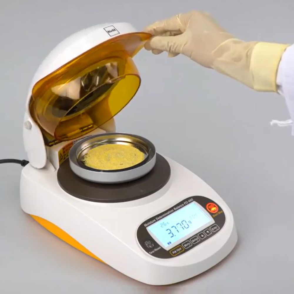 Kett FD-660 เครื่องวิเคราะห์ความชื้นแบบอินฟราเรดระบบ Auto Taring ความแม่นยำสูง (Moisture AnalyzersInfrared Moisture Analyzer FD-660)
 Kett FD-660 เครื่องวิเคราะห์ความชื้นแบบอินฟราเรดระบบ Auto Taring ความแม่นยำสูง (Moisture AnalyzersInfrared Moisture Analyzer FD-660)