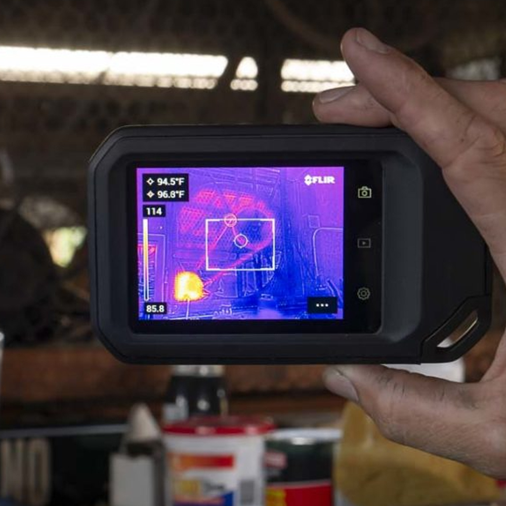 FLIR C3-X กล้องถ่ายภาพความร้อนแบบพกพา ความละเอียด 128×96 px เชื่อมต่อ Wi-Fi | Max 300°C
 FLIR C3-X กล้องถ่ายภาพความร้อนแบบพกพา ความละเอียด 128×96 px เชื่อมต่อ Wi-Fi | Max 300°C