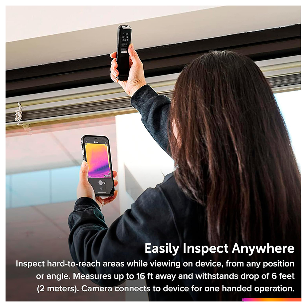 FLIR ONE Edge Pro กล้องถ่ายภาพความร้อนไร้สายความละเอียดสูง 160×120 พิกเซล สำหรับ iOS และ Android | Max 400°C
 FLIR ONE Edge Pro กล้องถ่ายภาพความร้อนไร้สายความละเอียดสูง 160×120 พิกเซล สำหรับ iOS และ Android | Max 400°C