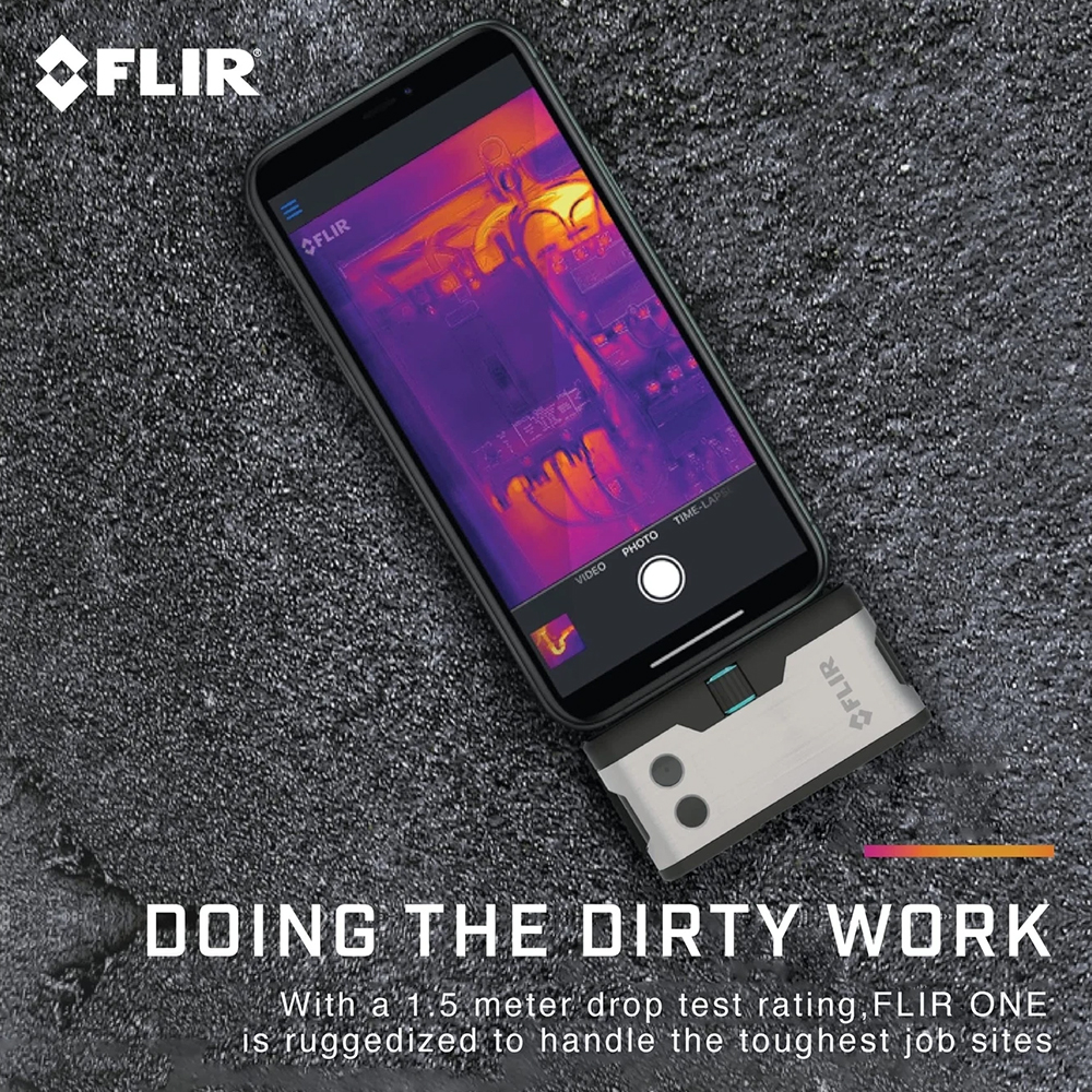 FLIR ONE Gen3 iOS (USB-C) กล้องถ่ายภาพความร้อนสำหรับสมาร์ตโฟน iOS ความละเอียด 80x60 พิกเซล | Max 120°C
FLIR ONE Gen3 iOS (USB-C) กล้องถ่ายภาพความร้อนสำหรับสมาร์ตโฟน iOS ความละเอียด 80x60 พิกเซล | Max 120°C