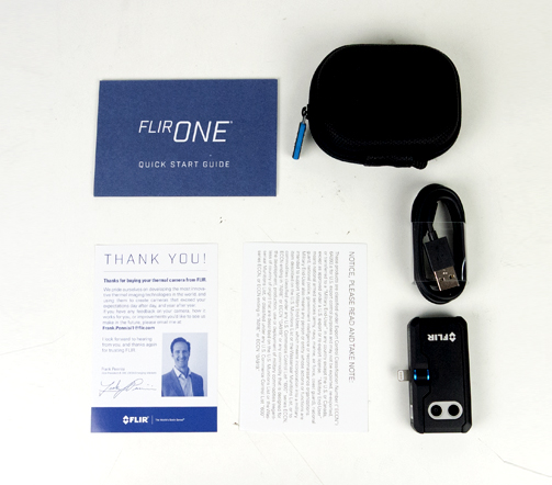 FLIR ONE Pro iOS กล้องถ่ายภาพความร้อนสำหรับสมาร์ตโฟน iOS ความละเอียด 160×120 พิกเซล | Max 400°C
 FLIR ONE Pro iOS กล้องถ่ายภาพความร้อนสำหรับสมาร์ตโฟน iOS ความละเอียด 160×120 พิกเซล | Max 400°C
