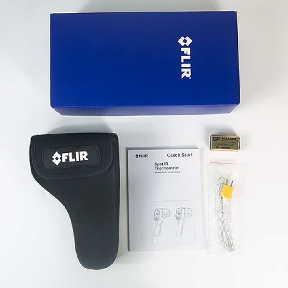 FLIR TG56-2  Infrared Thermometer เครื่องวัดอุณหภูมิอินฟราเรดแบบไม่สัมผัสพร้อมโพรบ Type K | Max 1300°C FLIR TG56-2  Infrared Thermometer เครื่องวัดอุณหภูมิอินฟราเรดแบบไม่สัมผัสพร้อมโพรบ Type K | Max 1300°C