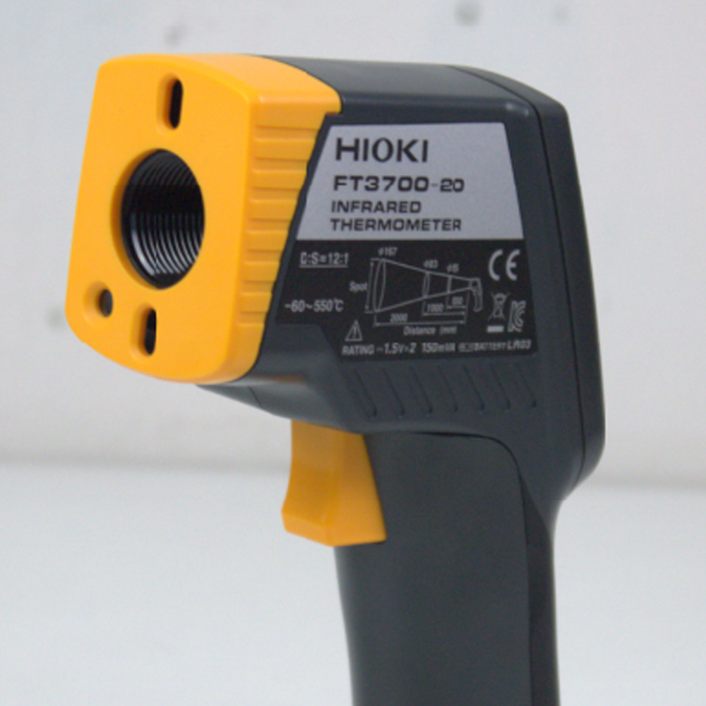HIOKI FT3700-20 เครื่องวัดอุณหภูมิอินฟราเรดแบบไม่สัมผัส | Infrared Thermometer -60 ถึง 550°C
 HIOKI FT3700-20 เครื่องวัดอุณหภูมิอินฟราเรดแบบไม่สัมผัส | Infrared Thermometer -60 ถึง 550°C