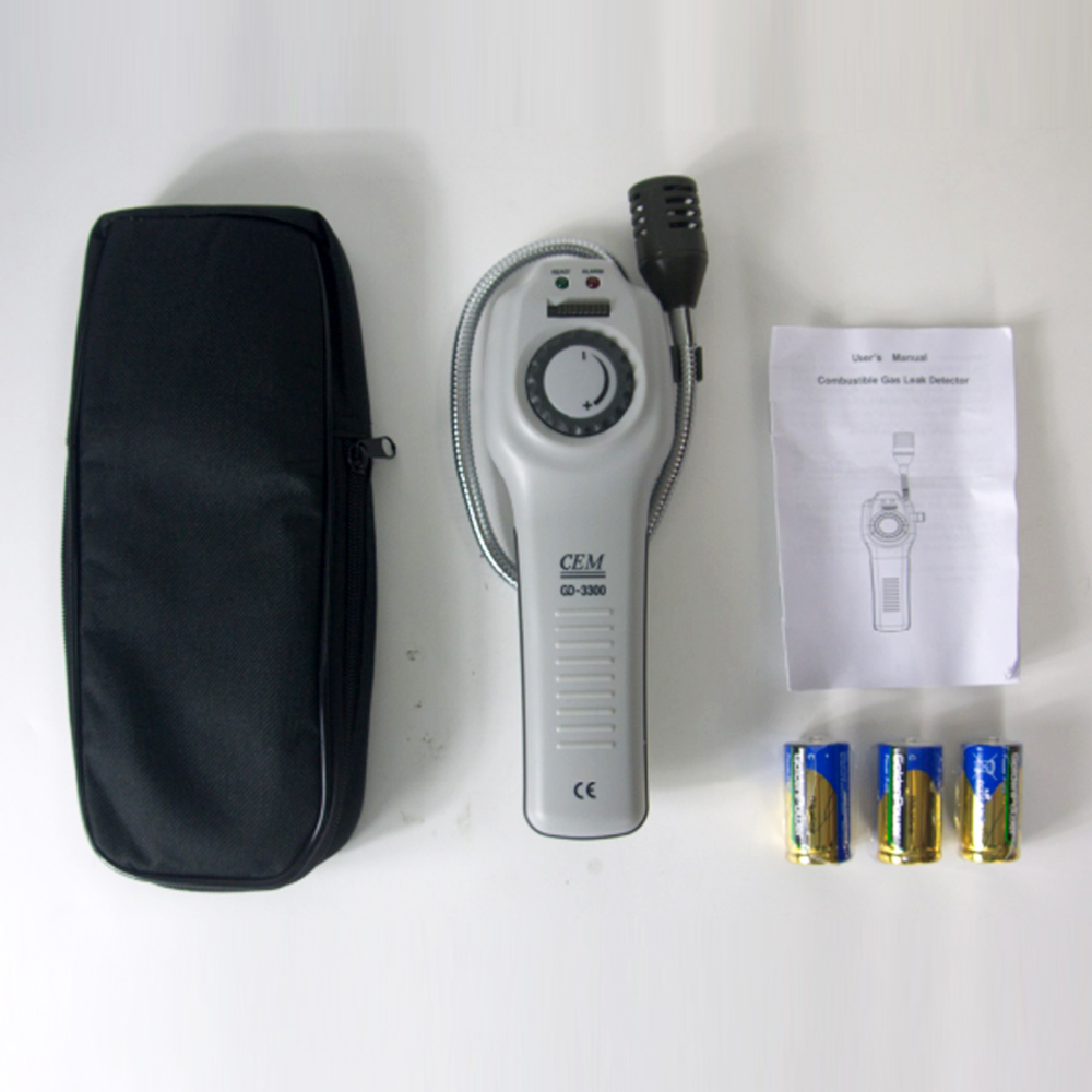 CEM GD-3300 เครื่องตรวจจับการรั่วไหลของก๊าซติดไฟ พร้อมระบบเสียงและแสดงผล LED | Combustible Gas Detector
 CEM GD-3300 เครื่องตรวจจับการรั่วไหลของก๊าซติดไฟ พร้อมระบบเสียงและแสดงผล LED | Combustible Gas Detector