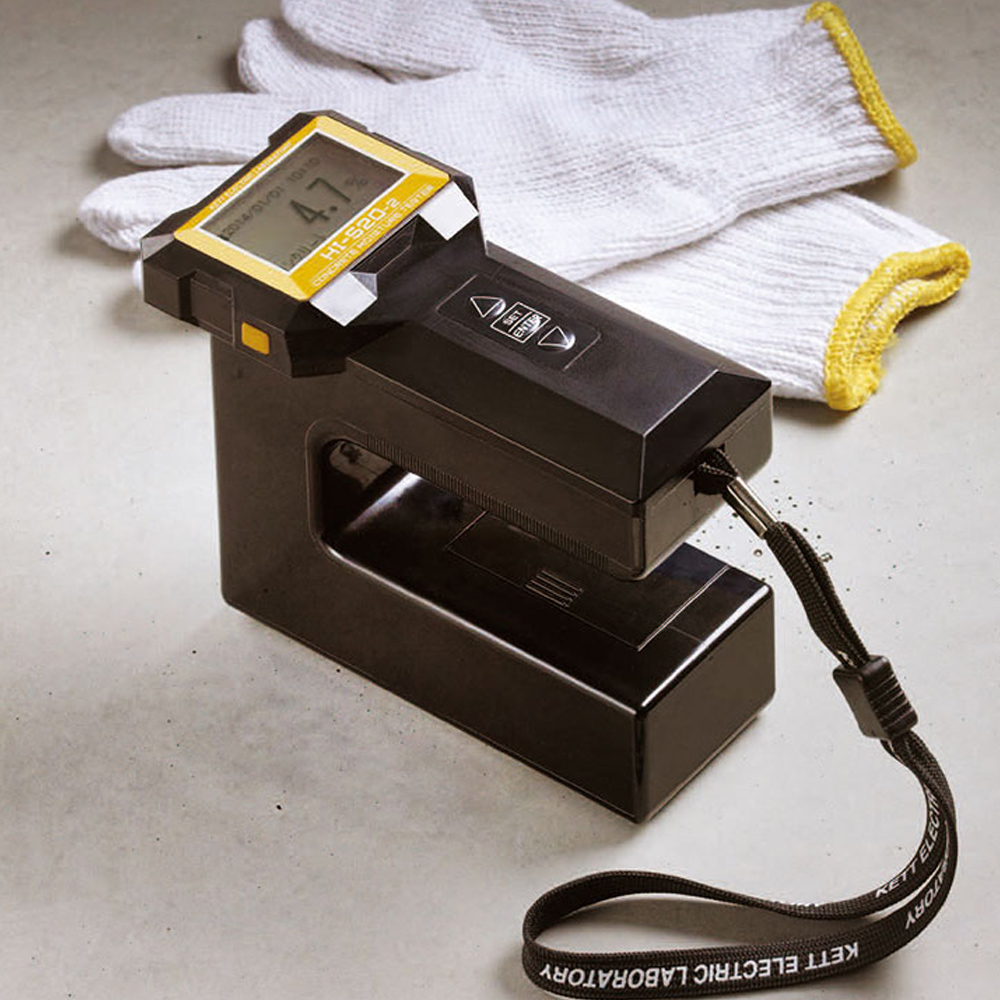 KETT HI-520-2 เครื่องทดสอบความชื้นคอนกรีตและปูนแบบไม่ทำลายพื้นผิว (Concrete & Mortar Moisture Tester)
 KETT HI-520-2 เครื่องทดสอบความชื้นคอนกรีตและปูนแบบไม่ทำลายพื้นผิว (Concrete & Mortar Moisture Tester)