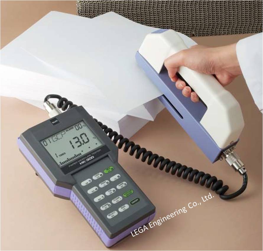 เครื่องวัดความชื้นกระดาษ, Paper Moisture Tester, Paper moisture meter, HK-300, HK-300-1, HK-300-2, HK-300-3, HK-300 Series, Kett