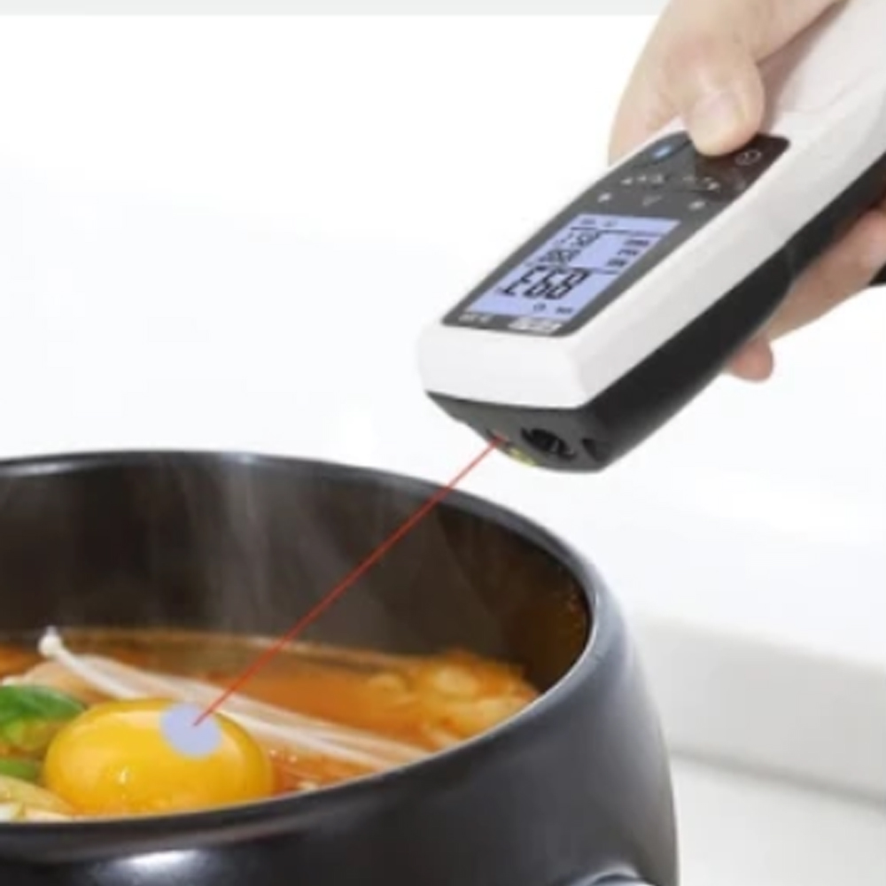 CEM IR‑100 เครื่องวัดอุณหภูมิอาหาร 2in1 HACCP Max.250°C | 2 in 1 Food safety Infrared Thermometer with a platinum probe CEM IR‑100 เครื่องวัดอุณหภูมิอาหาร 2in1 HACCP Max.250°C | 2 in 1 Food safety Infrared Thermometer with a platinum probe