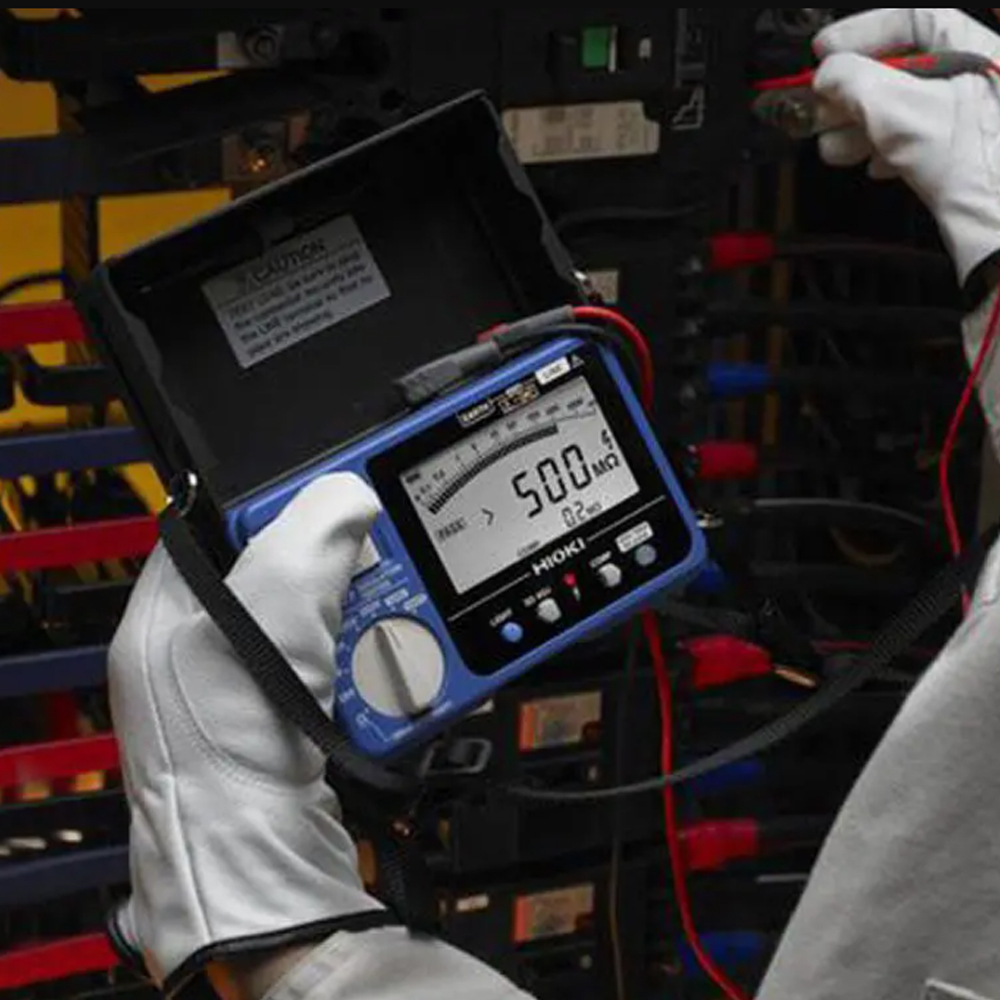 Hioki IR4056-21 เครื่องทดสอบความเป็นฉนวน (Insulation Tester) Economic model
Hioki IR4056-21 เครื่องทดสอบความเป็นฉนวน (Insulation Tester) Economic model