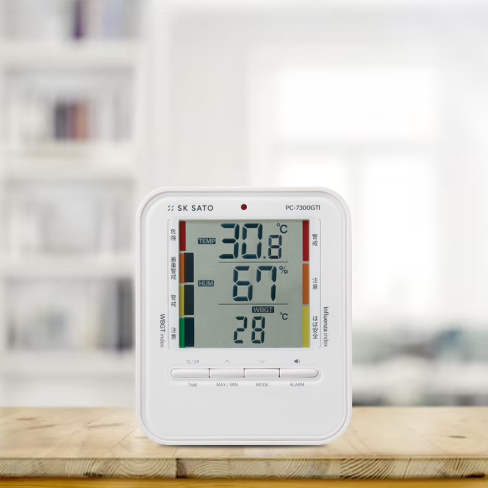 SK Sato PC-7300GTI เครื่องวัดอุณหภูมิและอุณหภูมิความชื้น (WBGT) | Digital Thermohygrometer
SK Sato PC-7300GTI เครื่องวัดอุณหภูมิและอุณหภูมิความชื้น (WBGT) | Digital Thermohygrometer